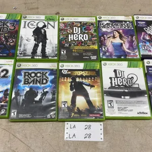 Xbox 360 Games; Rock Band 3, Icon, DJ Hero, Karaoke Revolution, Dance Central, Rock Band 2, & More