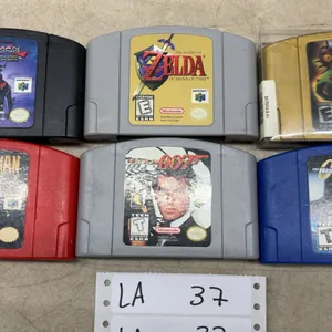 Nintendo 64 Games: Zelda Ocarina of Time, Majora's Mask, GoldenEye 007, Spider-Man and More