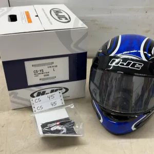 HJC CS-YS Hellion MC2 Blue Full-Face Motorcycle Helmet, Size Youth L/XL