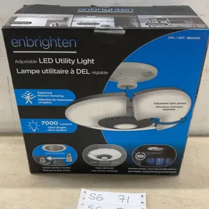 Enbrighten Adjustable LED Utility Light 7000 Lumens with Motion Sensing (Model 1864430)