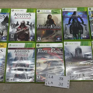 Xbox 360 Assassin's Creed, Darksiders, Prince of Persia, Elder Scrolls and More, 10-Piece Lot