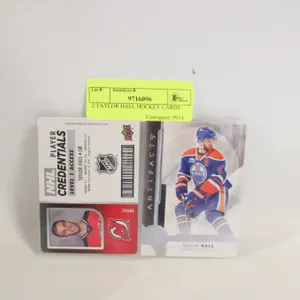 2 TAYLOR HALL HOCKEY CARDS