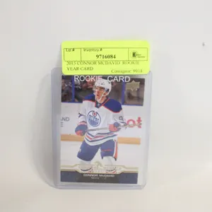 2015 CONNOR MCDAVID  ROOKIE YEAR CARD