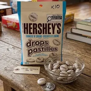 Bags Hersheyâ€™s Cookies 'n' CrÃ¨me Drops 10x104g