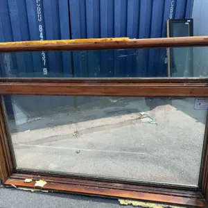 Double Pane Wood and Glass Window, 72x50