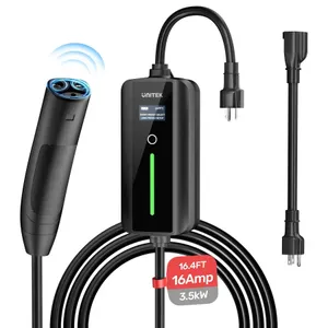Unitek 16Amp Portable EV Charger, 16ft