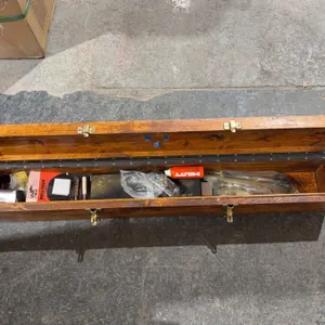 WoodÂ  Box with Mixed Shop Items