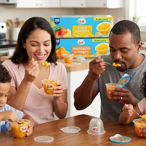 Dole Diced Peaches and Mandarin Oranges 20-Pk Each (40 Total)