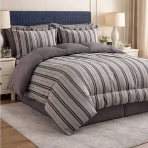 COMFY Bamboo World Queen Bed In A Bag Comforter Set 7pc