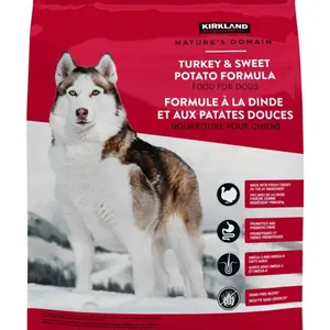 Kirkland Turkey & Sweet Potato Dog Food 35lb