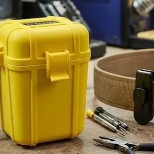 X-treme Yellow Waterproof Storage Case