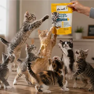 Ten Cats Pillow Pockets Chicken Treats, 4x3oz