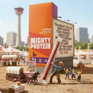 Maple Leaf Mighty Protein Buffalo Sticks