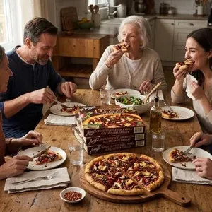 Amy's Roasted Vegetable Pizza 4x340g