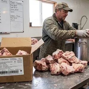Beef Knuckle Bones, 52.32 lb, Semlin Valley