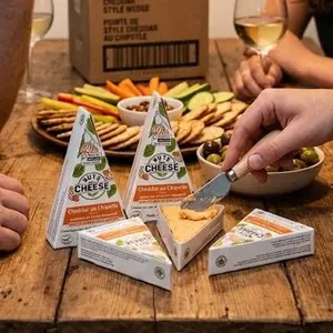 Nuts For Cheese Chipotle Cheddar Cashew Wedge