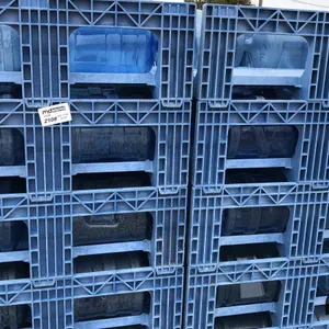 (2) Water Jug Storage Racks w/ Bottles Holds 40/Rack
 UNRESERVED