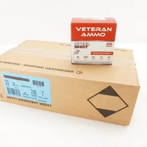 Veteran Ammo 250 Round Case 20 GA