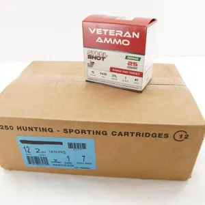 Veteran Ammo 250 Round Case 12 GA