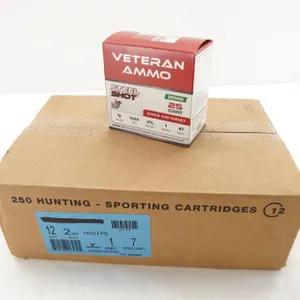 Veteran Ammo 250 Round Case 12 GA