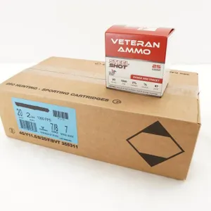 Veteran Ammo 250 Round Case 20 GA
