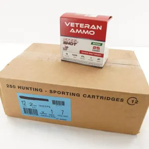 Veteran Ammo 250 Round Case 12 GA
