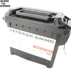 Veteran Ammo 500 Rounds  Ammo Can 9mm