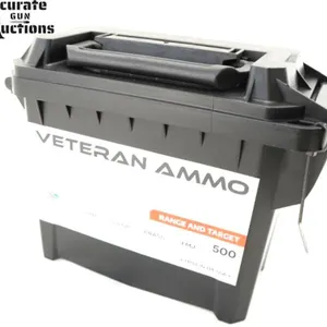 Veteran Ammo 500 Rounds  Ammo Can 9mm