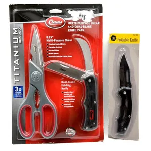 Clauss Folding Knife and Shears in Original