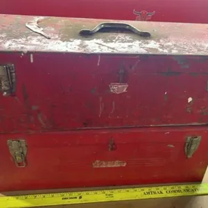 2 Metal Toolboxes 26" Long.