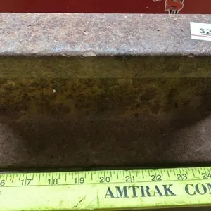 10� Section of Rail for Anvil.