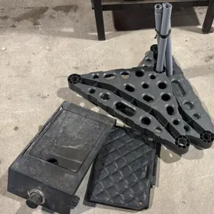 Misc. Items - BBQ Burner, Rubbermaid Shelf Unit,