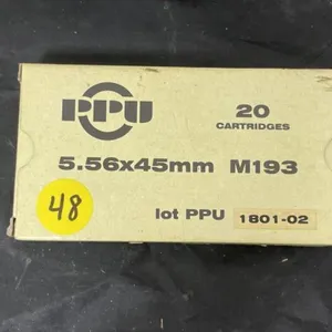 5.56 x 45mm M193 Ammo
