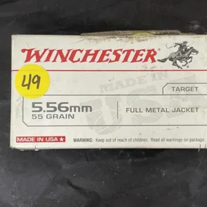 Winchester 5.56mm FMJ Ammo