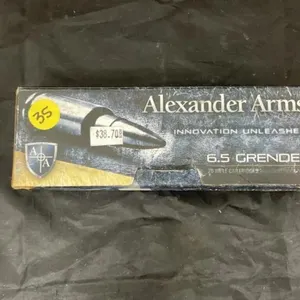 Alexander Arms 6.5 Grendel Ammo