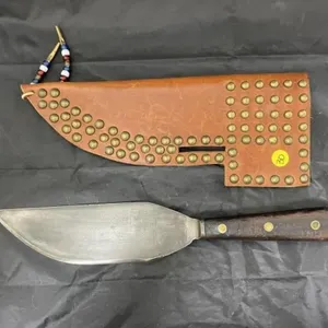 Scraping/Spreading Knife w/Leather Sheath
