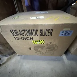 Semi Automatic Meat Slicer in box