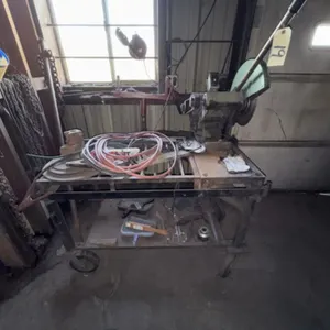 Roll Around Cart w/Heavy Duty Chop Saw
