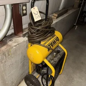 DeWalt Air Compressor on Wheels