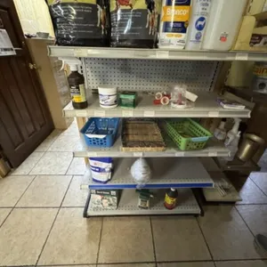 Metal Store Display Shelf 36"L x 55"H