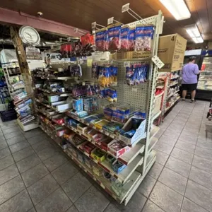Metal Double Sided Store Display Shelf
