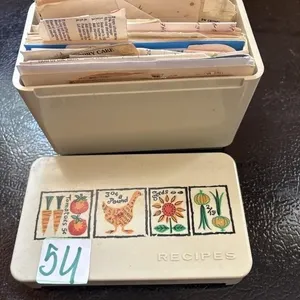 Recipe box