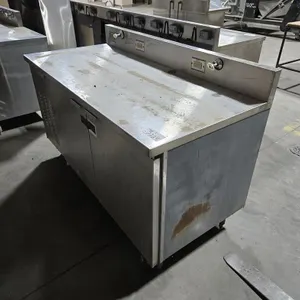 Stainless Steel Prep Table w/ Cooler
 UNRESERVED