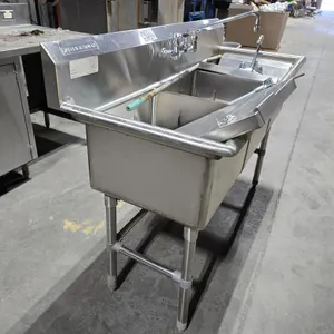 Stainless Steel 3-Basin Sink
 UNRESERVED