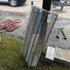 (6) 4' Wire Racks