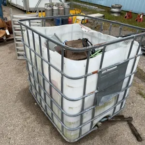 IBC Tote w/ Scrap Metal
