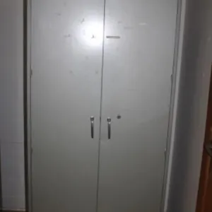 Metal Cabinet 78"T x 36"W x 18"D (no key)