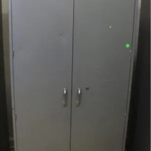 Metal Cabinet 78"T x 36"W x 24"D (no key)
