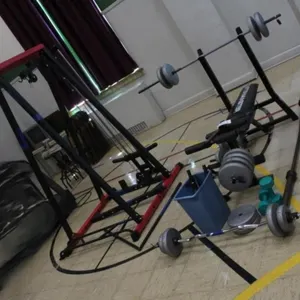 Vitamaster Weight Bench & Riffit Power Cage