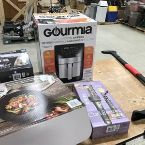 Gourmia Air Fryer, Steam Iron, Curling Iron, Wok & Weed Puller
 UNRESERVED